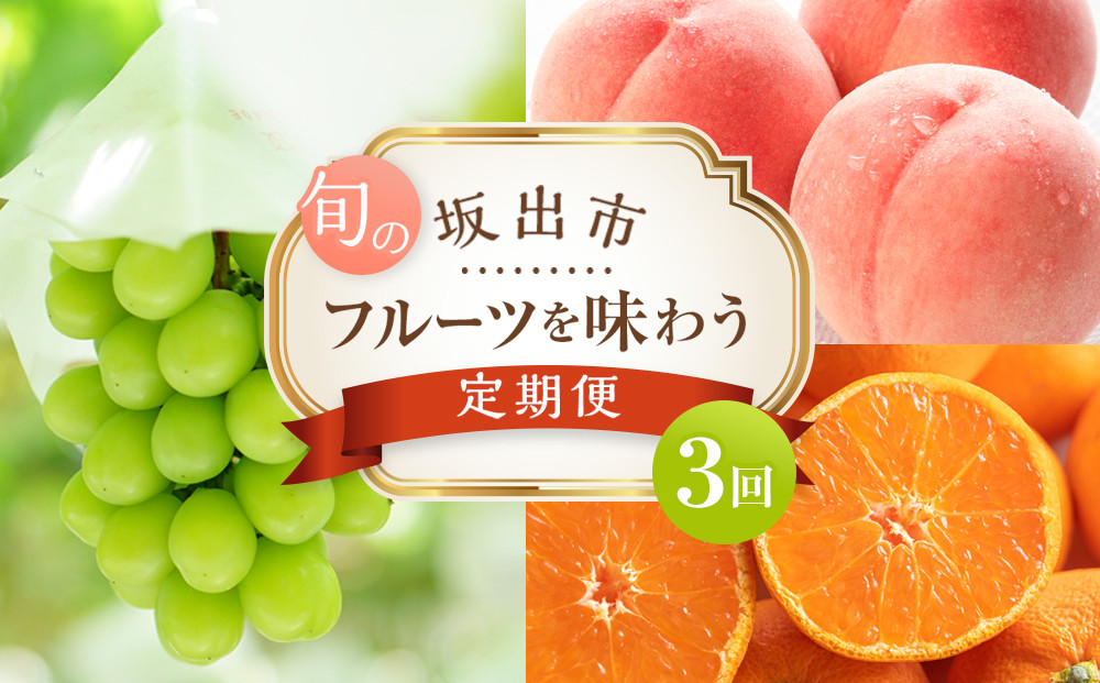 坂出市&nbsp;旬のフルーツを味わう3回&nbsp;定期便