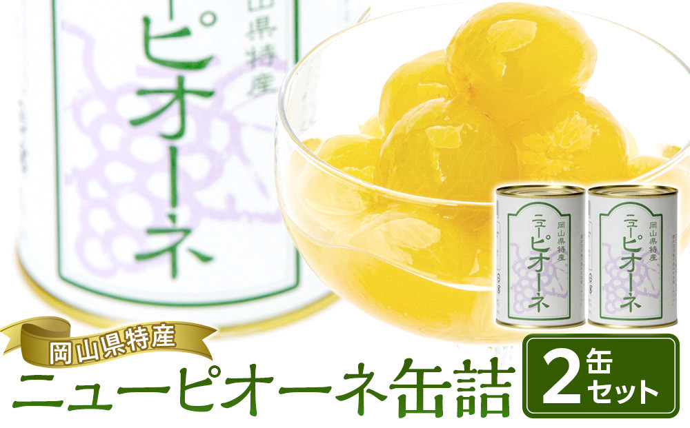 岡山県産&nbsp;ニューピオーネ&nbsp;缶詰&nbsp;２缶【&nbsp;フルーツ缶&nbsp;缶詰&nbsp;葡萄&nbsp;ぶどう&nbsp;ニューピオーネ&nbsp;果物&nbsp;くだもの&nbsp;高級缶詰&nbsp;セット&nbsp;詰め合わせ&nbsp;デザート&nbsp;グルメ&nbsp;おすすめ&nbsp;人気&nbsp;岡山県　】
