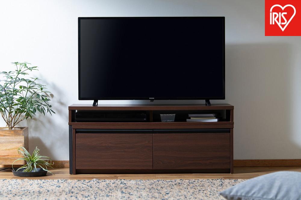 テレビ台&nbsp;伸縮テレビ台&nbsp;STS-100U-WN&nbsp;ウォールナット