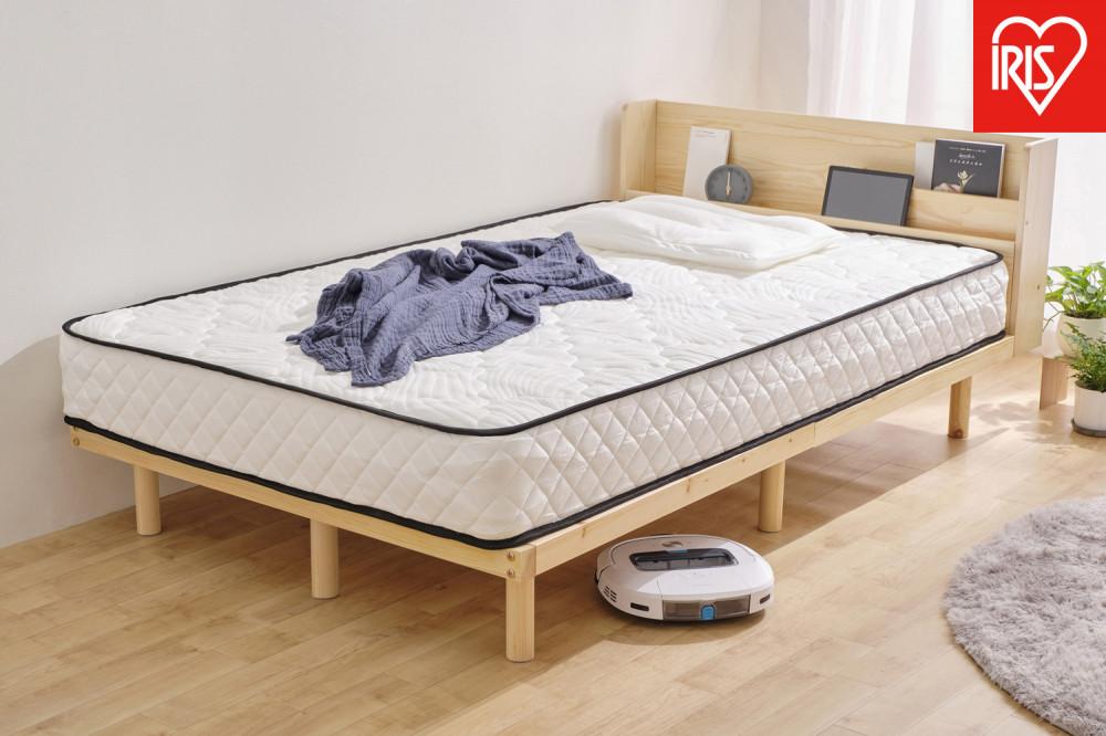 ベッド  宮付き高耐荷重すのこベッド HWBM-SD ナチュラル