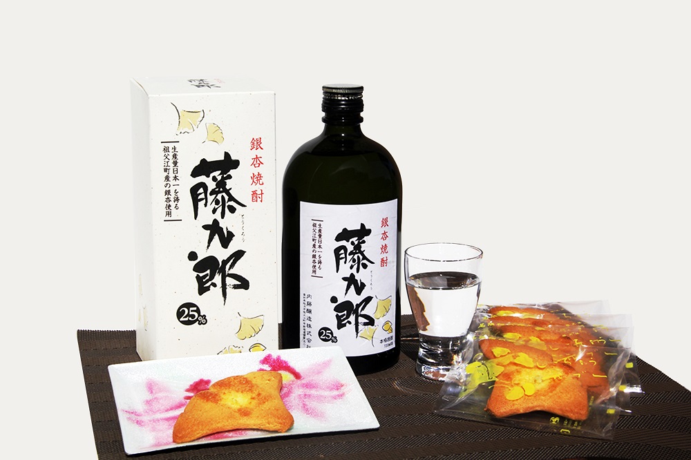 銀杏焼酎藤九郎(720ml)4本セット