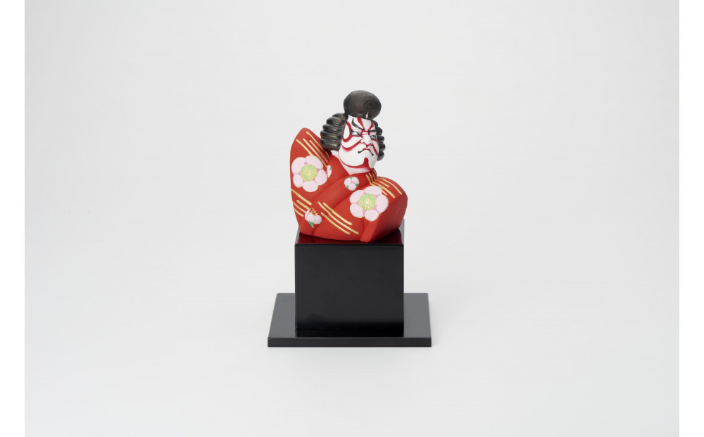 【福岡市の伝統産業支援施策「福岡伝統産業オープンイノベーション事業」で福岡の伝統工芸の魅力PR品として開発】博多人形　菅原伝授手習鑑 車引 梅王丸