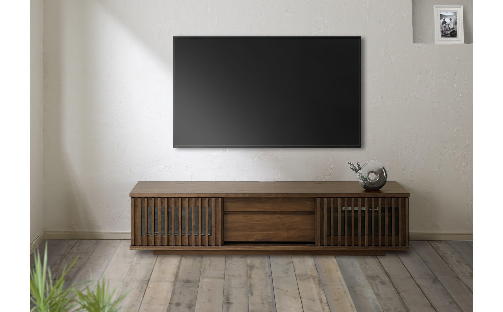 【ウォールナット】大川家具&nbsp;幅180cm&nbsp;テレビボード&nbsp;-value-バリュー