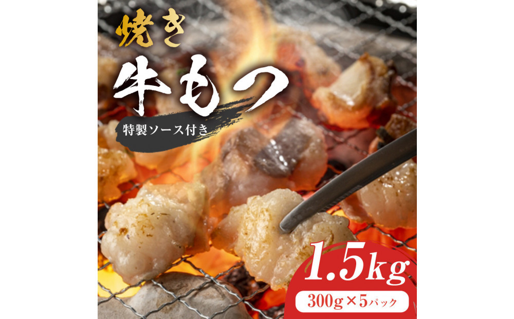焼きもつ 1.5kg ( 300g×5パック )
