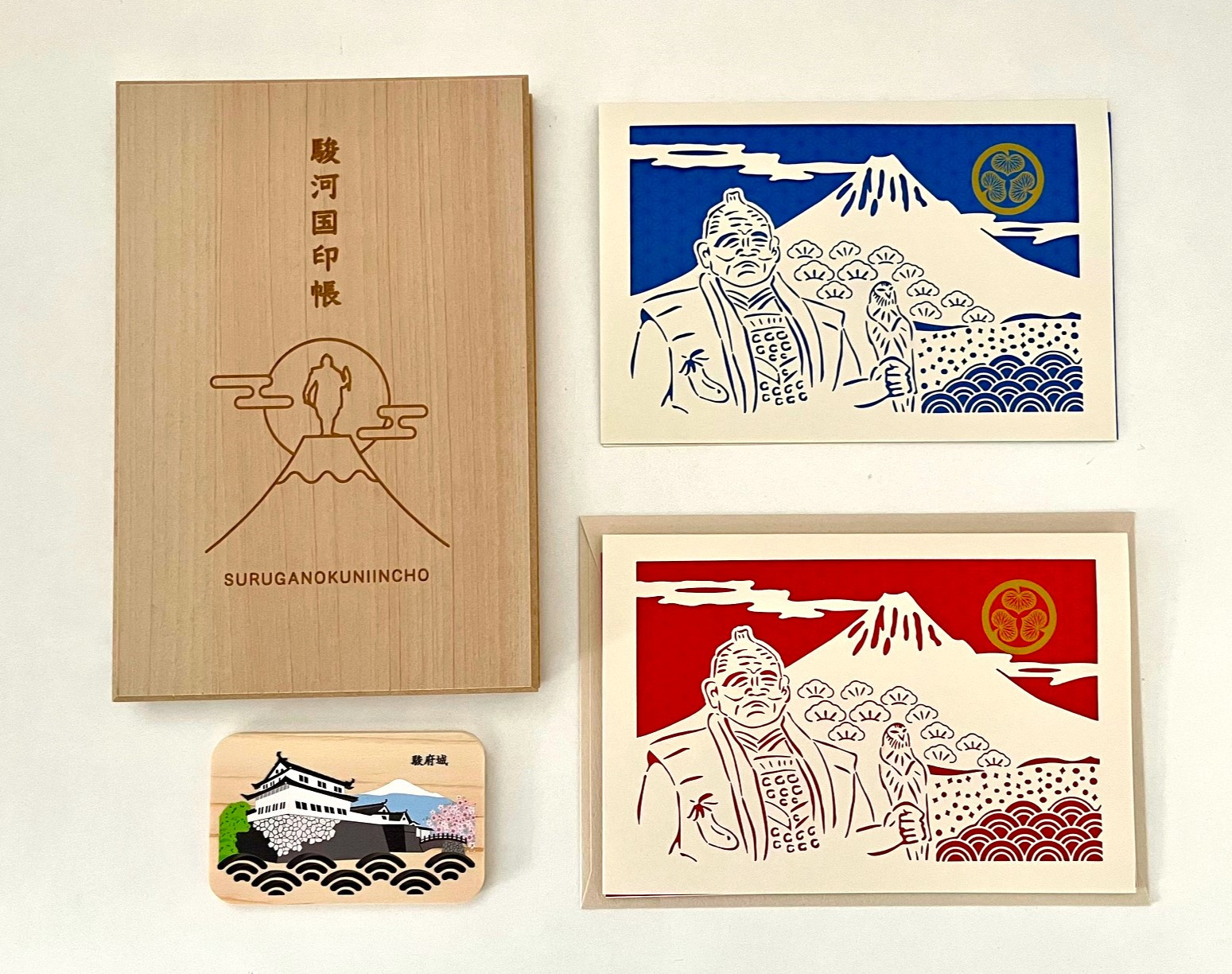 ヒノキ香る 静岡クラフトギフト ～家康公と富士山の歴史巡りセット～