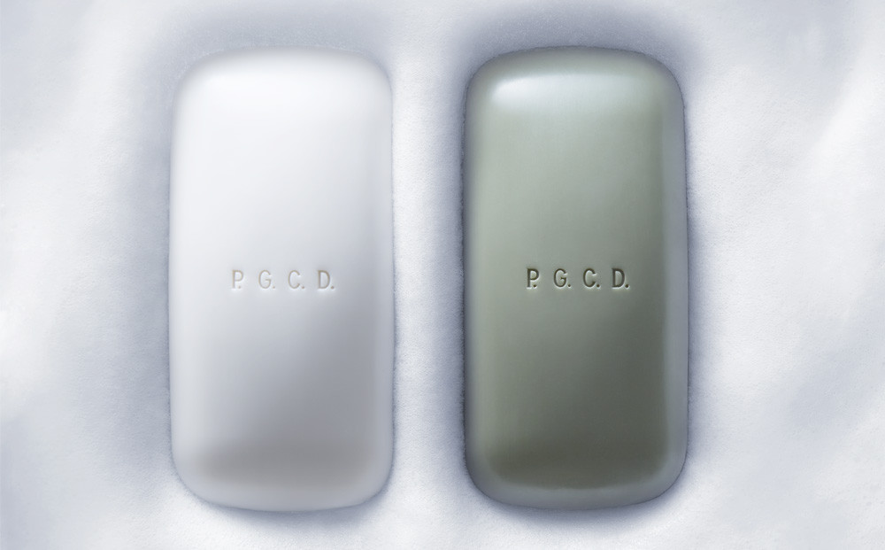 P.G.C.D.スキンケアソープセット（朝用・夜用　125g(3ヶ月分)　各1個）