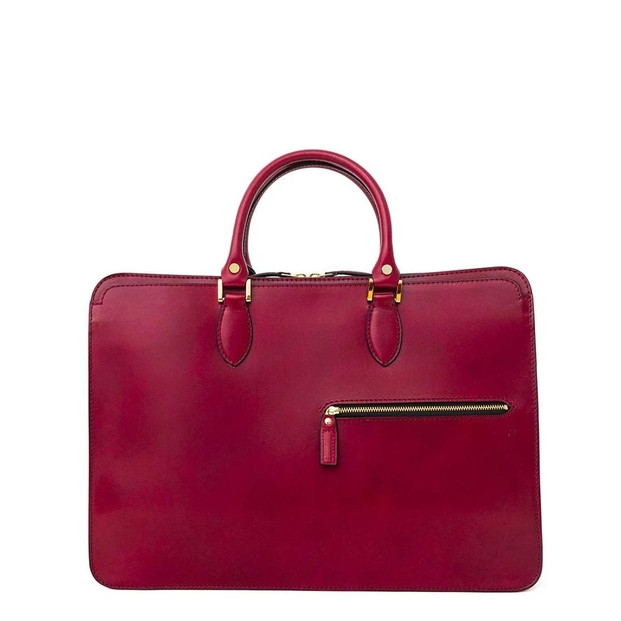 【福岡市】Foglia&nbsp;A4ビジネスバッグ&nbsp;　【ボルドーレッド】