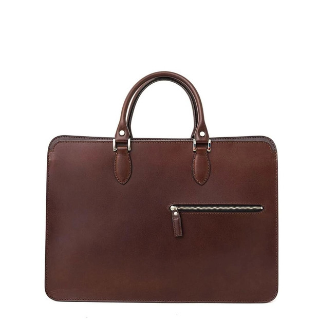 【福岡市】Foglia&nbsp;A4ビジネスバッグ&nbsp;　【ダークブラウン】