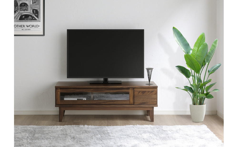 大川家具&nbsp;幅120cm&nbsp;テレビボード&nbsp;無垢材&nbsp;-owl-オウル