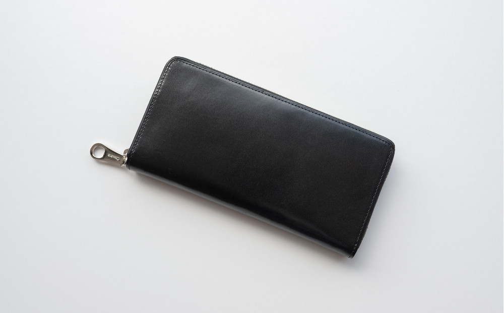 チマブエ　栃木レザー　ラウンドファスナー長財布　【黒】【雑貨&nbsp;ファッション&nbsp;人気&nbsp;おすすめ&nbsp;】