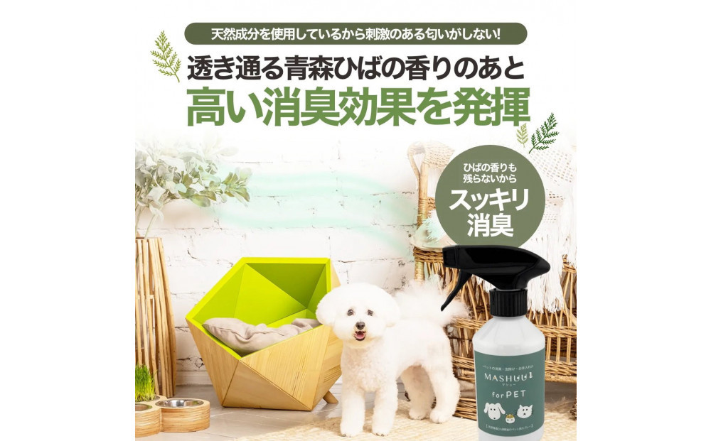 川崎そだち　青森ひばの杜　MASHUU For PET 300ml 徳用サイズ