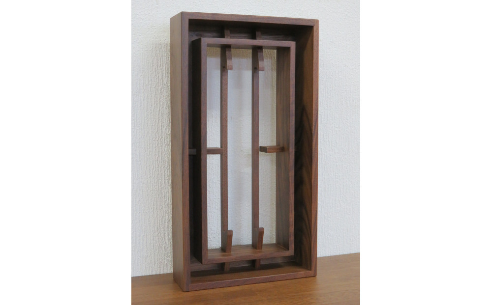 うかぶ神棚　シエルタ本体（ウォールナット材）【配送不可：沖縄・離島】