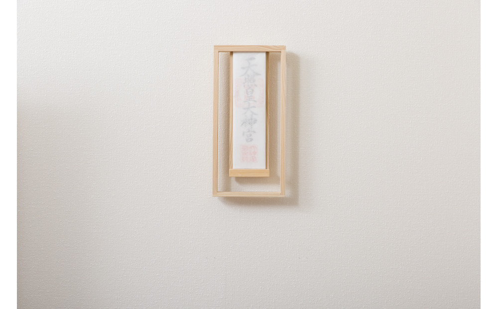 うかぶ神棚　吊棚（桧材）【配送不可：沖縄・離島】