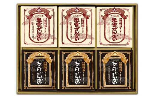 神在餅出雲ぜんざい詰合せ（OFZ-6)