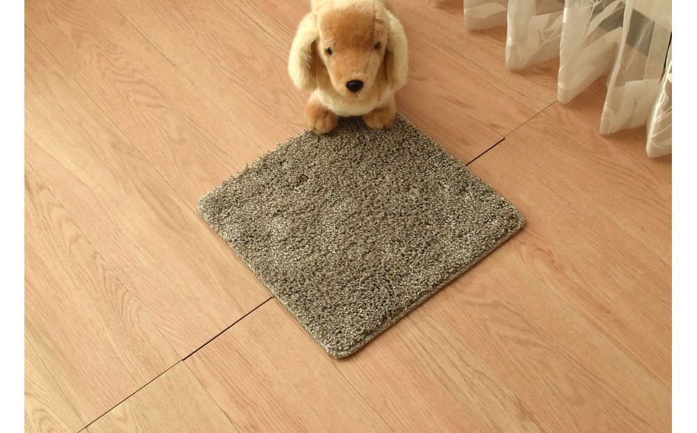 ペットに優しい洗えるしっかり吸着カーペット&nbsp;36×36cm&nbsp;グレージュ色