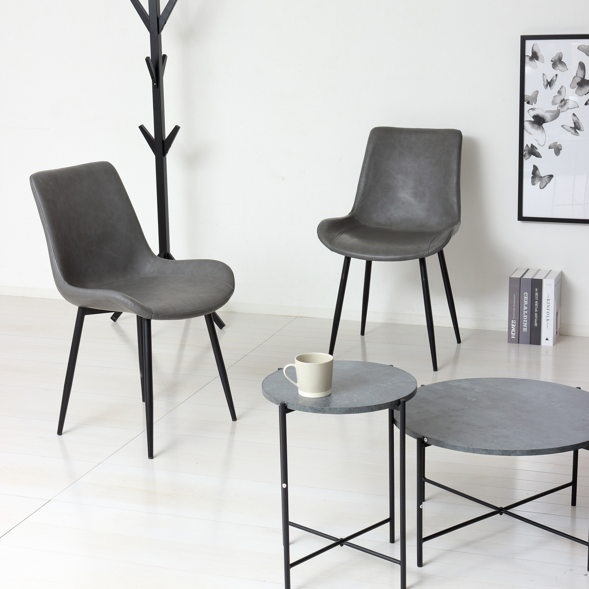 モデルノ&nbsp;ダイニングチェア2脚組