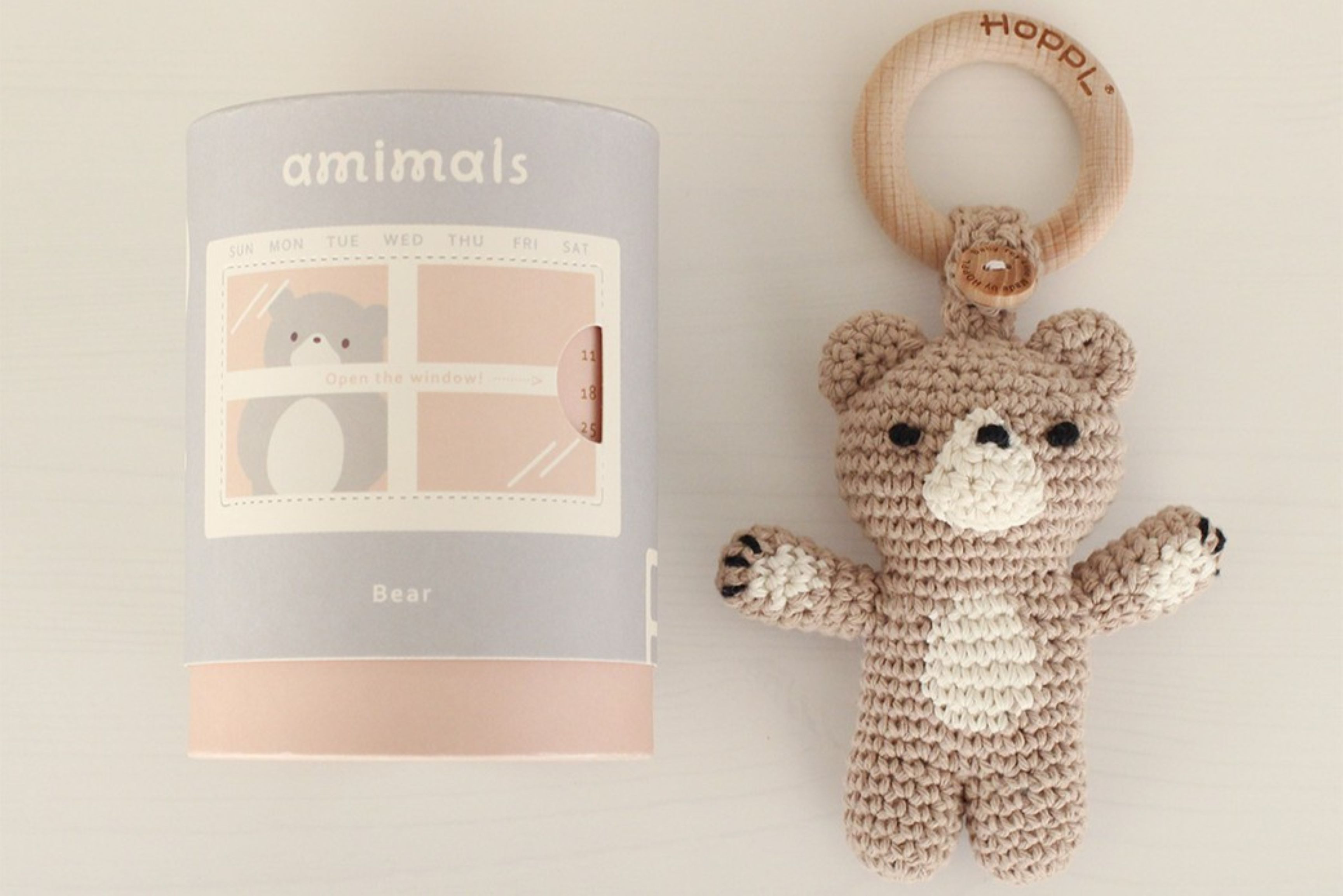 HOPPL（ホップル）amimals（アミマルズ） マスコット Bear