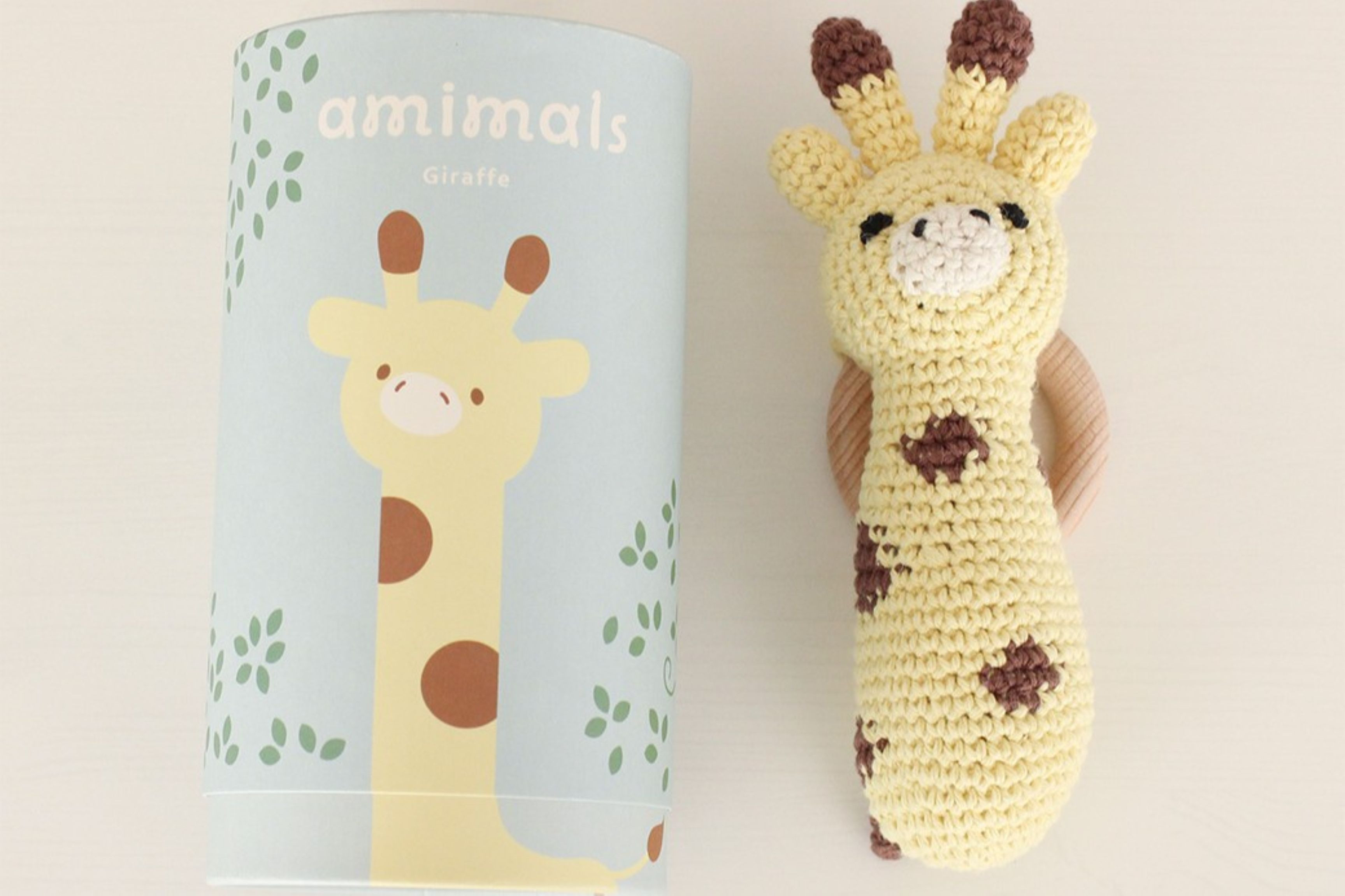 HOPPL（ホップル）amimals（アミマルズ） ラトル Giraffe