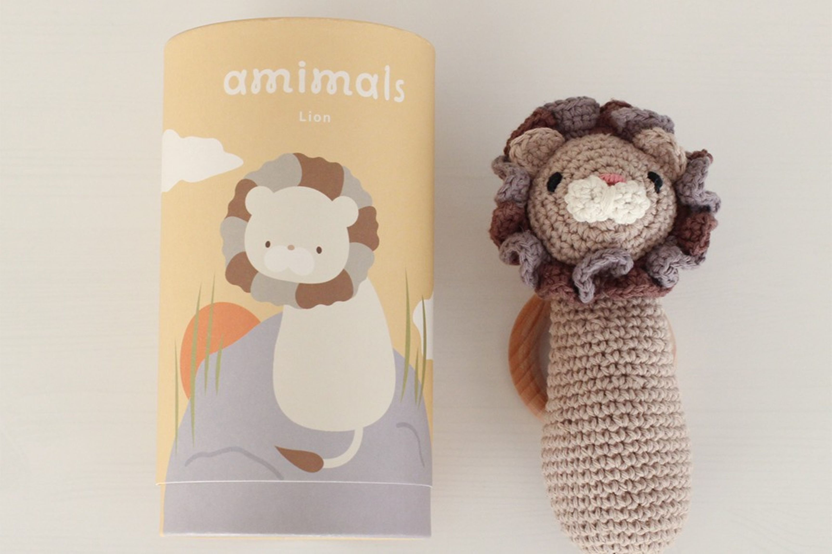HOPPL（ホップル）amimals（アミマルズ） ラトル  Lion