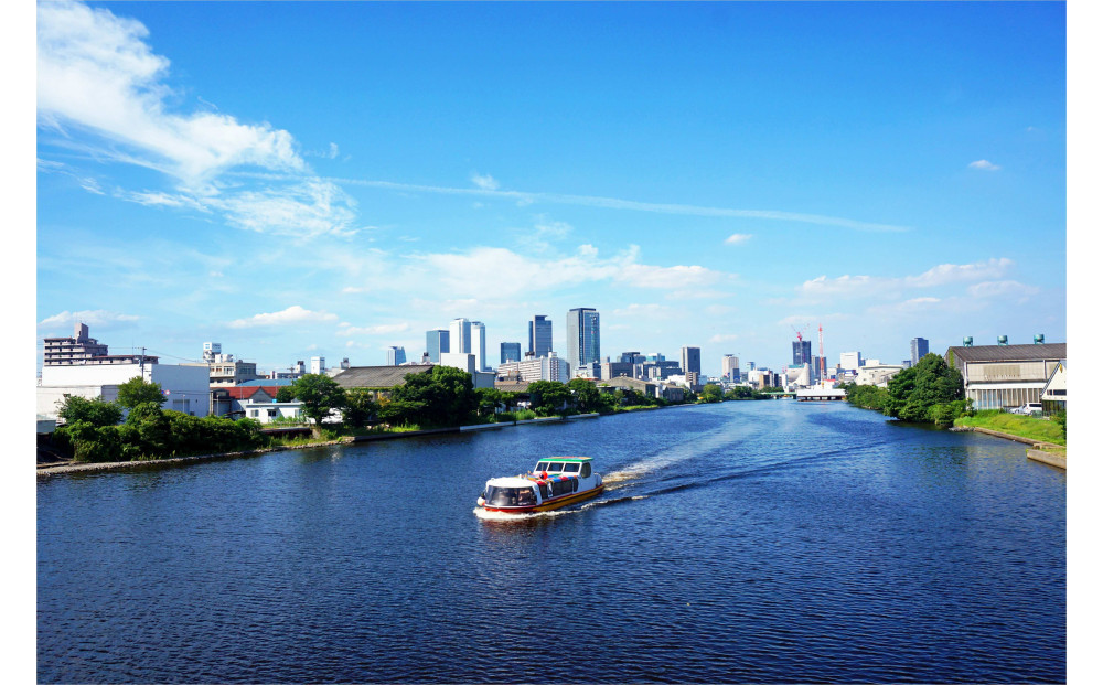 【中川運河再生寄附金専用】クルーズ名古屋「1DAY+パスポート」&nbsp;2枚