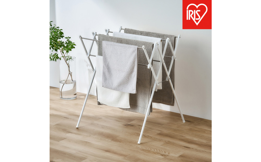 物干し&nbsp;伸縮タオル干し&nbsp;SWX-700RC&nbsp;ホワイト&nbsp;新生活&nbsp;一人暮らし&nbsp;ひとり暮らし&nbsp;就職祝い&nbsp;進学祝い&nbsp;合格祝い&nbsp;家具&nbsp;インテリア&nbsp;