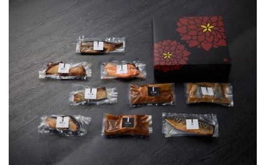 《料亭 門松》料亭の季節の魚詰め合わせセット【惣菜 銀むつ西京焼き 銀だら幽庵焼き 沖目鯛田舎味噌焼き 紅鮭の塩焼き 鯖の旨味醤油焼き 鯖の味噌煮 和豚もち豚のシチュー 料亭の味 料亭 門松 神奈川県 小田原市 】