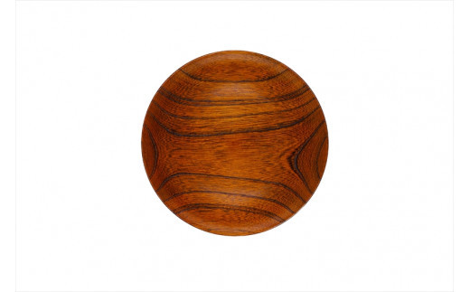 漆 仁取皿 (ニトリ皿) ケヤキΦ21cm　【お皿 グッドデザイン賞受賞 木 雑貨 食器 プレゼント おしゃれ 日本製 神奈川県小田原市】