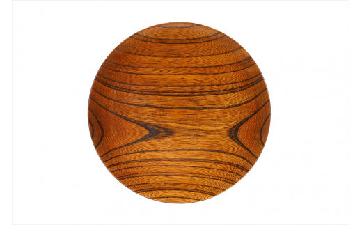 漆 仁取皿 (ニトリ皿) ケヤキΦ24cm　【お皿 グッドデザイン賞受賞 木 雑貨 食器 プレゼント おしゃれ 日本製 神奈川県小田原市】