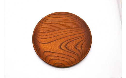 Zelkova皿　21cm 【お皿 木 雑貨 食器 プレゼント おしゃれ プレート 日本製 神奈川県小田原市】