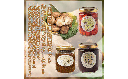 ご飯のお供に贅沢セットA。おかず４種レギュラーセット【家庭用 自宅用 贈答品 贈答用 ギフト お取り寄せ お中元 お歳暮 贈り物 お祝い 神奈川県 小田原市 】