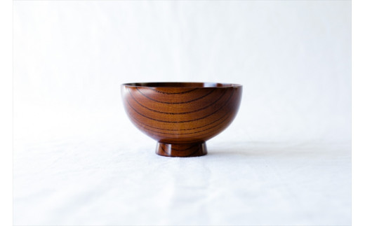 小田原漆椀ケヤキ 中 【お椀 食器 木 雑貨 汁椀 小田原漆器 プレゼント