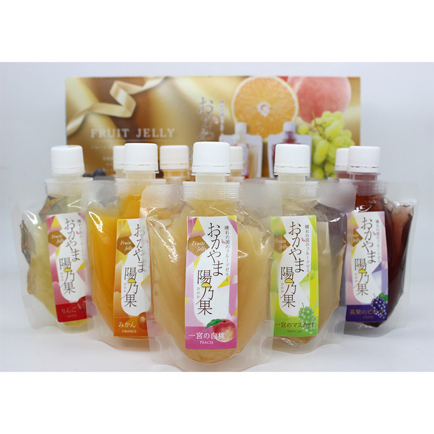 岡山県産フルーツゼリー詰め合わせ（５種×2）【高島屋選定品】