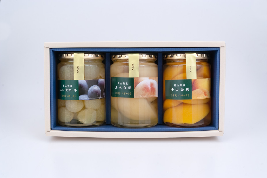 フルーツコンポート詰合せ（3種）【高島屋選定品】