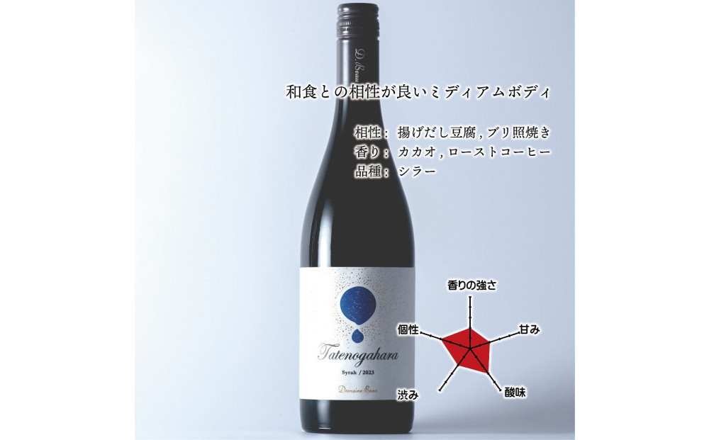 立野原&nbsp;シラー2023&nbsp;ワイナリー風景ポチ袋5枚セット付き