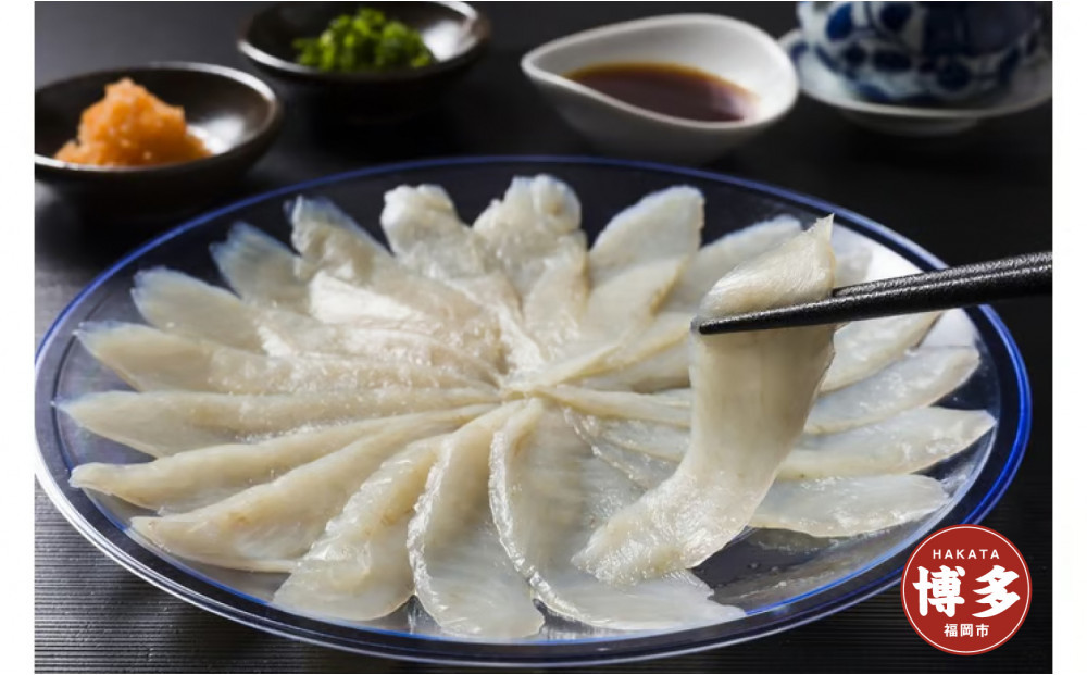 博多製造　”ふぐざんまい”(刺身、たたき、一夜干し、唐揚げ、鍋用切身、茶漬け）