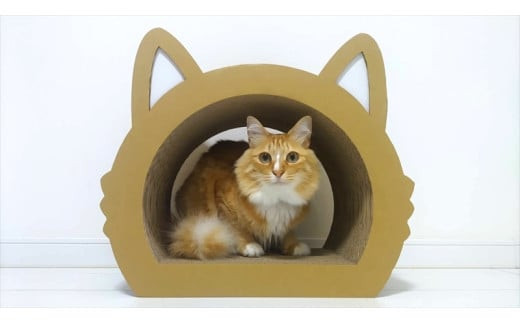 ねこの爪とぎ　みみCT　カラー；クラフト【&nbsp;ペット用品&nbsp;爪とぎ&nbsp;神奈川県&nbsp;小田原市&nbsp;】