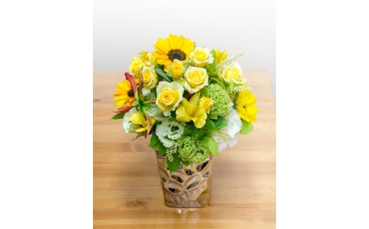 アレンジメント&nbsp;Sサイズ_イエロー/オレンジ系