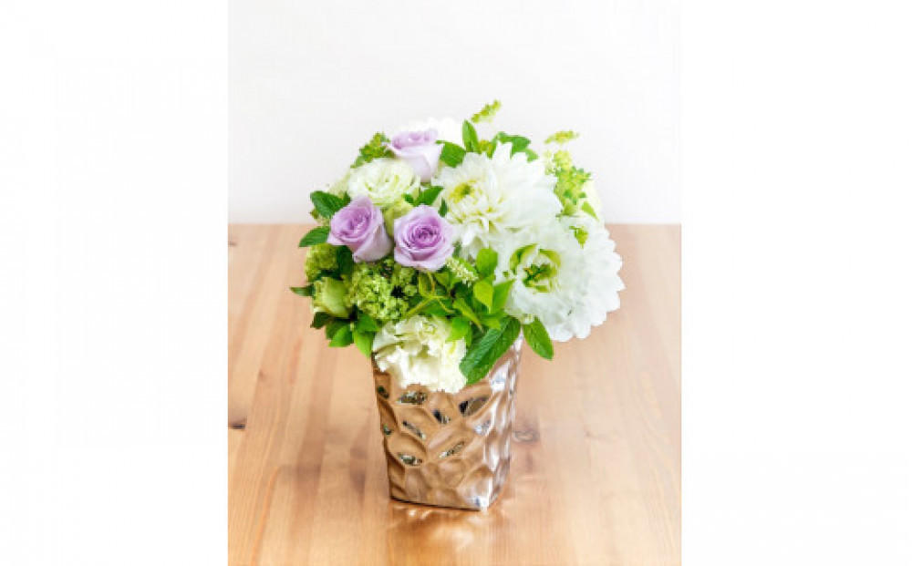 アレンジメント&nbsp;Sサイズ_ホワイト/グリーン系