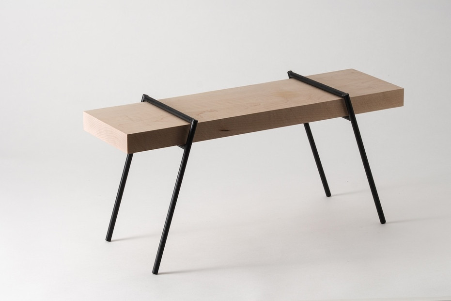 槙塚鉄工所&nbsp;MULTITABLE&nbsp;HIGHセット(木板付き)