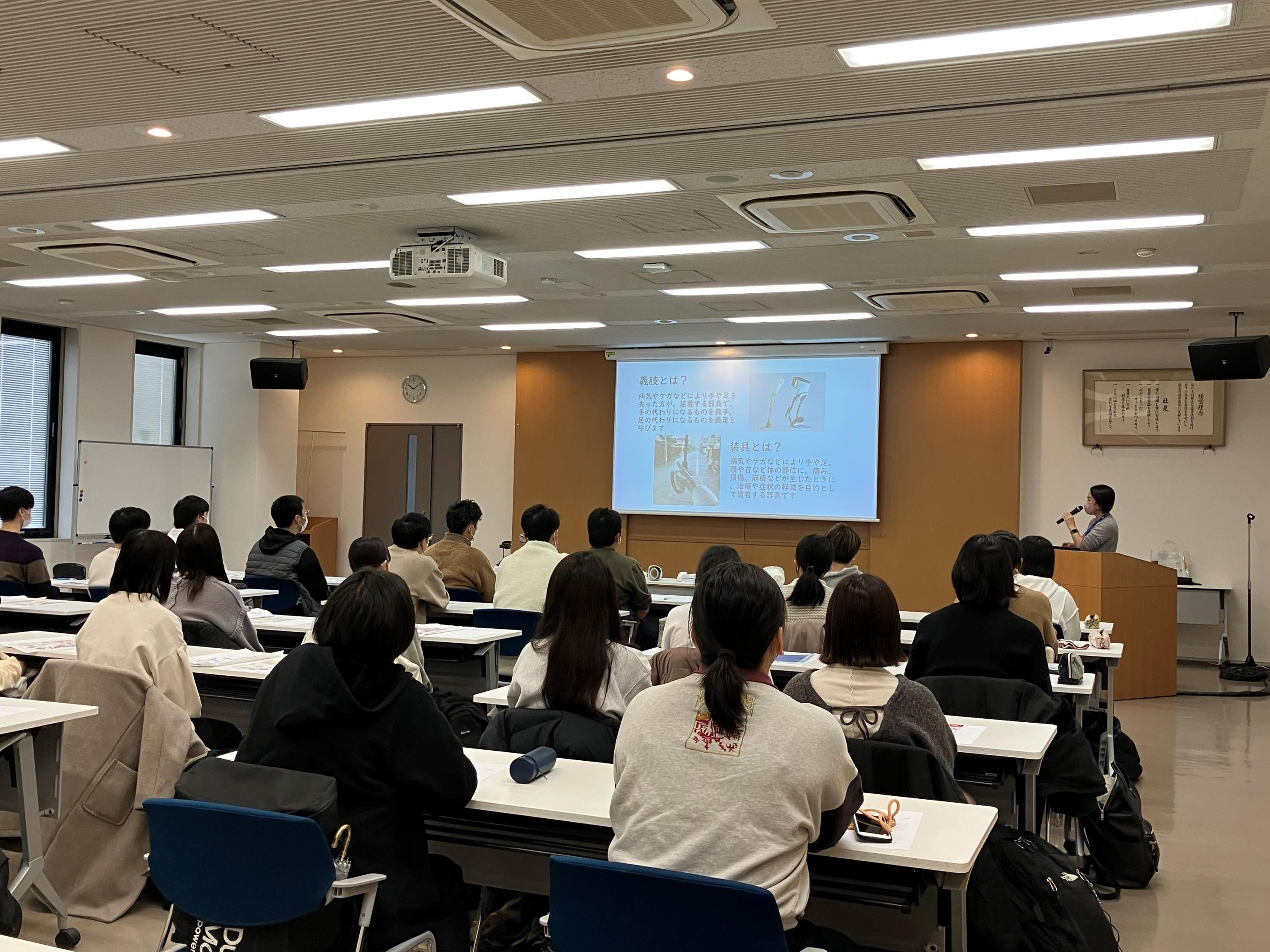 来社講義付き見学会～体験模擬義足・下肢装具の装着体験～川村義肢株式会社