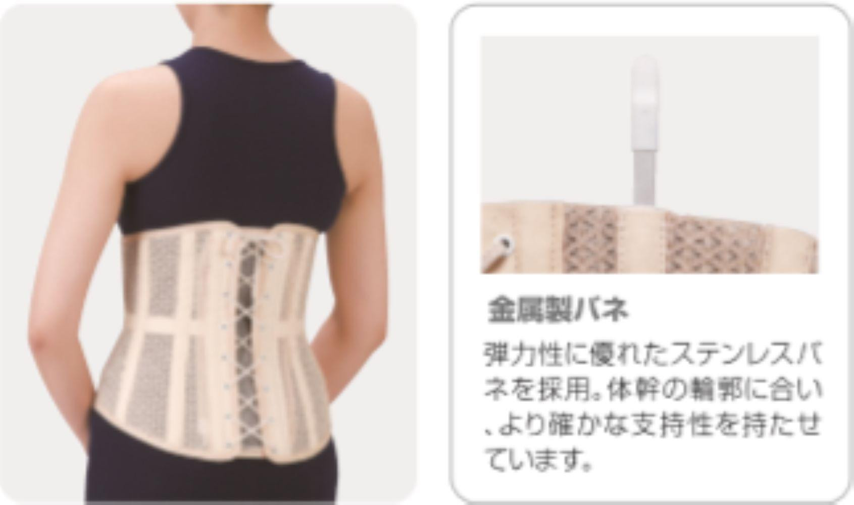 【川村義肢】軟性コルセット(ベージュ)　 腰椎用 KAWAMURAオーダーメイドコルセット 川村義肢株式会社 | JTBのふるさと