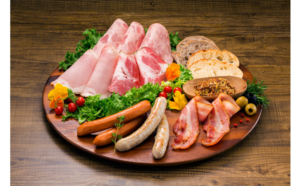 福留ハム&nbsp;ロマンティック街道詰合せ（ハム、ベーコン）