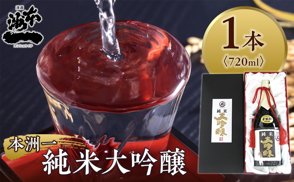 ＼年内発送／本洲一 純米大吟醸