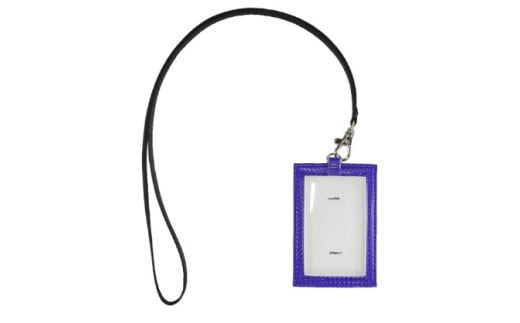 ＼年内発送／IDカードケース(縦)/ ブルー M124T