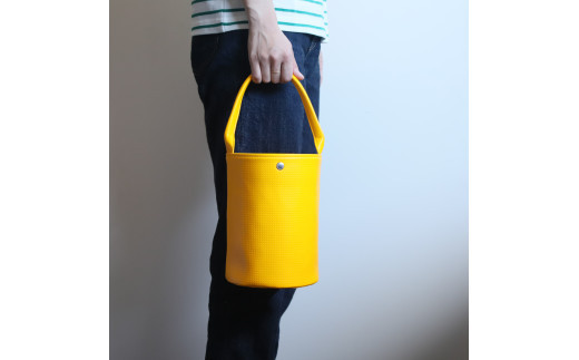＼年内発送／バケットバッグ / イエロー M136