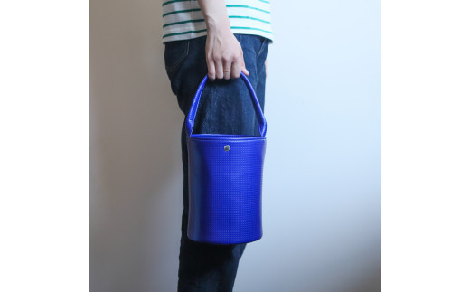 ＼年内発送／バケットバッグ / ブルー M136