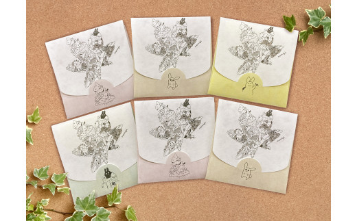 あぶらとり紙「momiji」セット 6種