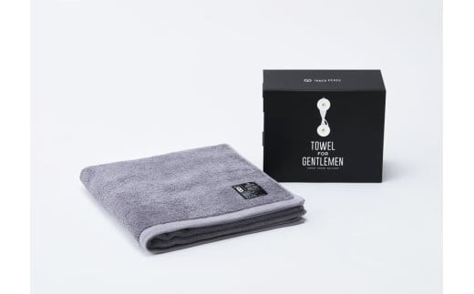 国産タオル&nbsp;高品質ギフト&nbsp;INNER&nbsp;PEACE&nbsp;リネン&nbsp;グレー&nbsp;2枚セット