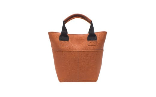 ＼年内発送／ミニトートバッグ/ ブラウン M075