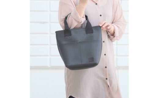 ＼年内発送／ミニトートバッグ/ ブラック E075